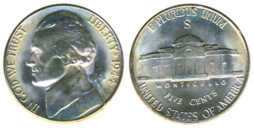 Jefferson War Nickels 35% Silver 1942-1945 Choose How Many!